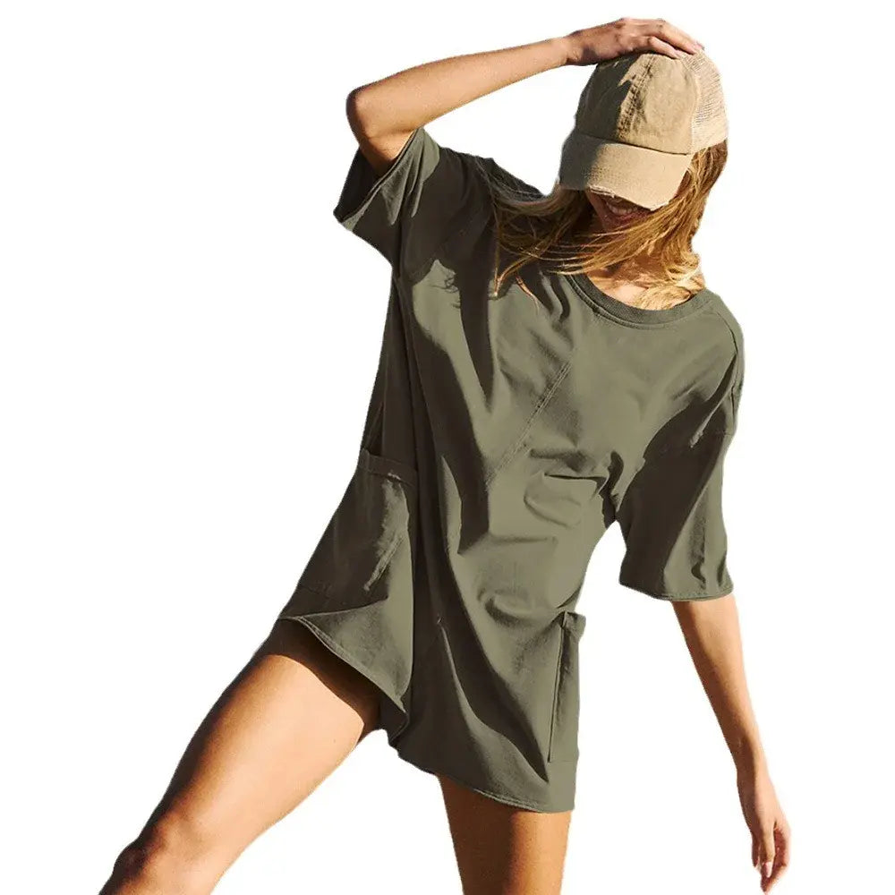 Oversized T-shirt Romper